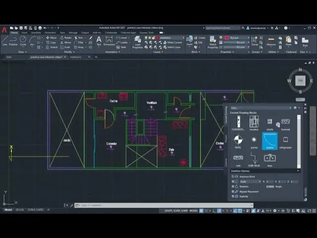 como se grafica una biblioteca en autocad - Cómo abrir una biblioteca de bloques en AutoCAD