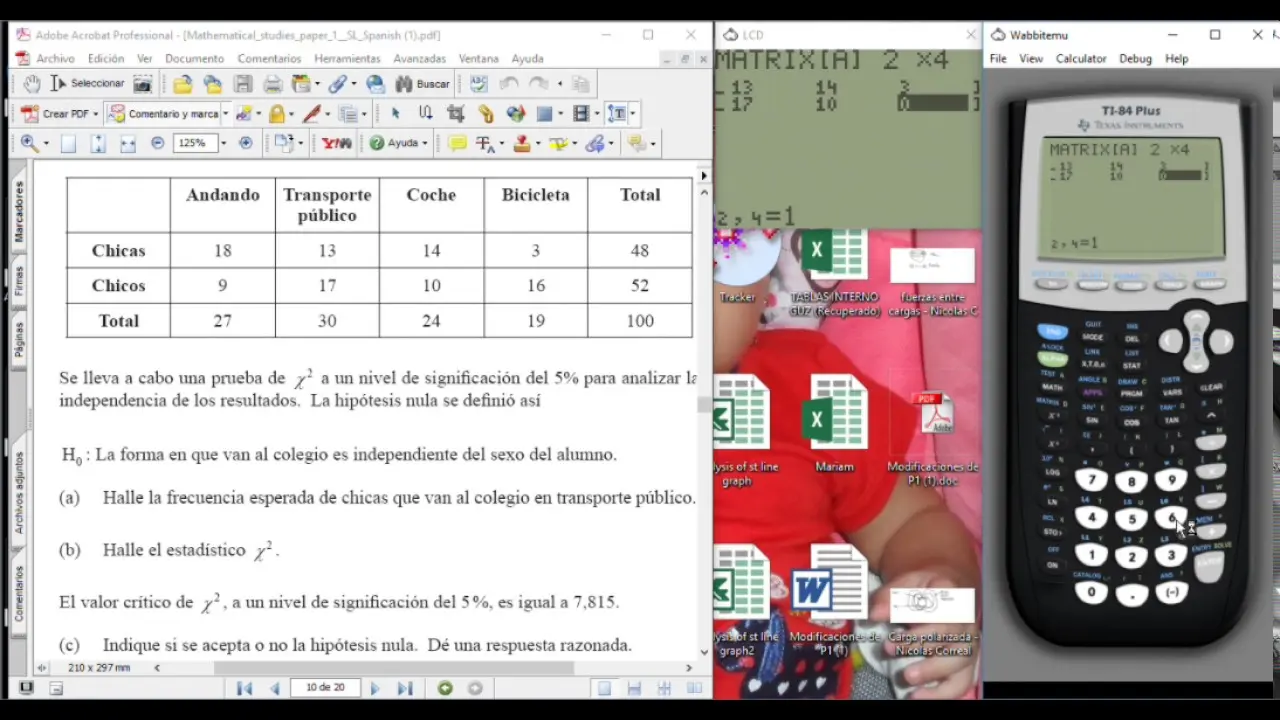 Cómo calcular correlación y chi-cuadrado con calculadora gráfica - Cómo calcular x2 en estadística como calcular correlacion y chi cuadrado con calculadora grafica - Cómo calcular x2 en estadística