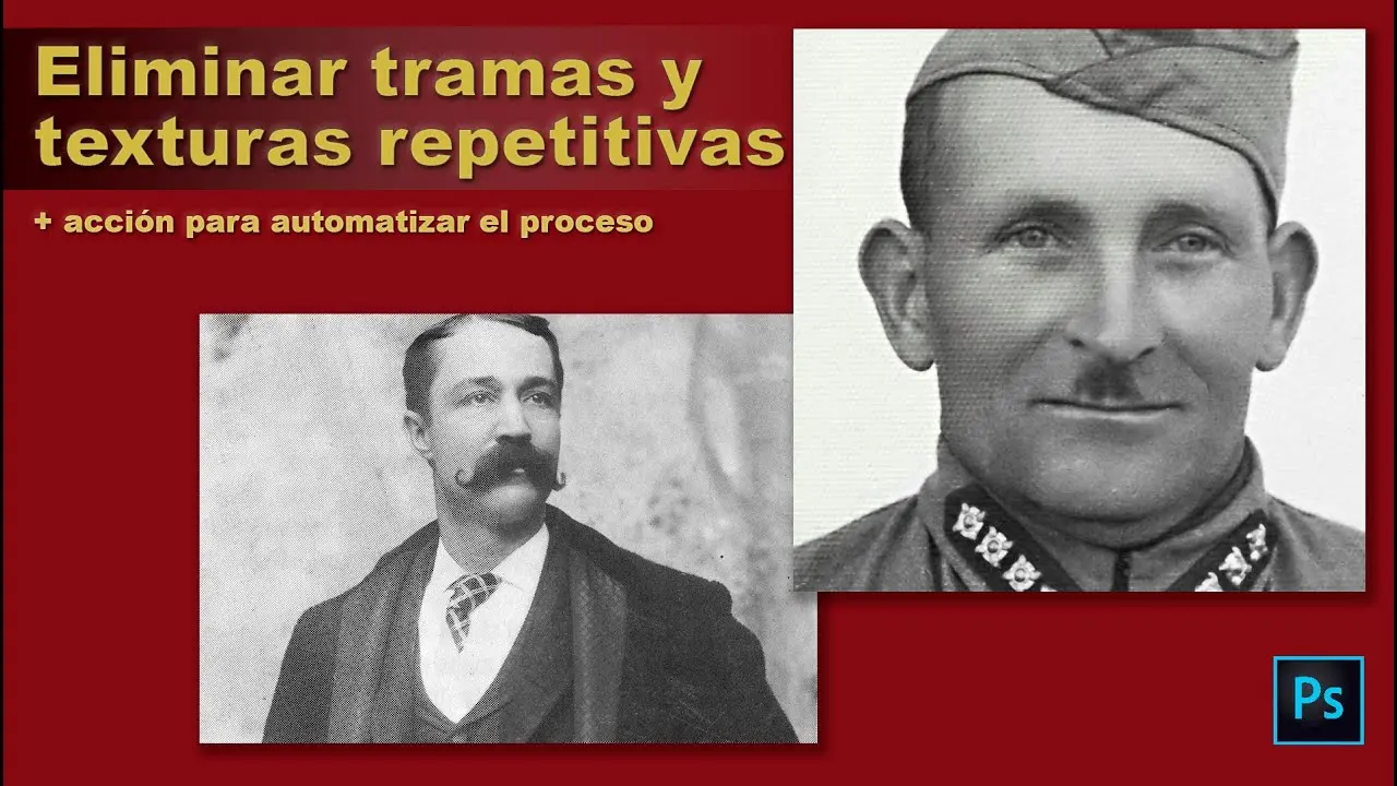 Eliminar Trama de Imprenta con Filtros Photoshop - Cómo quitar las líneas en Photoshop eliminar trama de imprenta con filtros photoshop - Cómo quitar las líneas en Photoshop