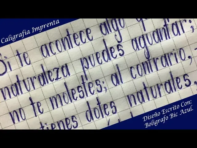 Escritura a Mano vs. Letra Imprenta: Un Análisis Comparativo - Cómo se llama la escritura a mano contrario a letra imprenta - Cómo se llama la escritura a mano