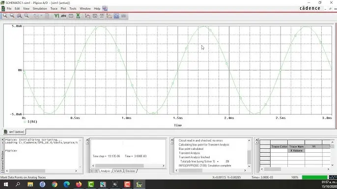 Cómo Simular Gráficas de Corriente en OrCAD - Cómo utilizar pspice ad lite como simular grafica de corriente en orcad - Cómo utilizar pspice ad lite