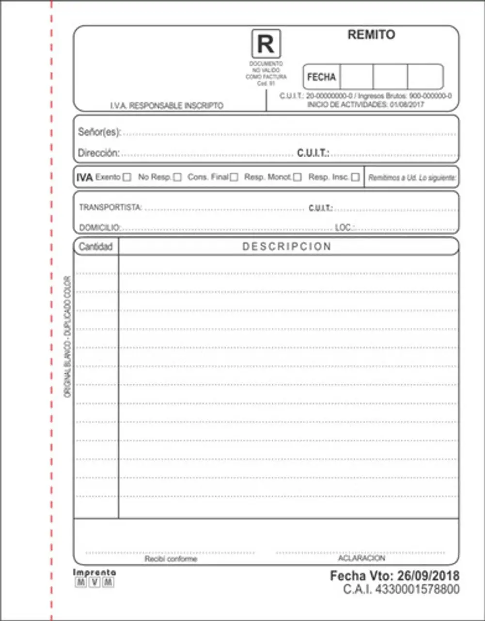 cuit de imprenta - Cuál es el CUIT de la AFIP