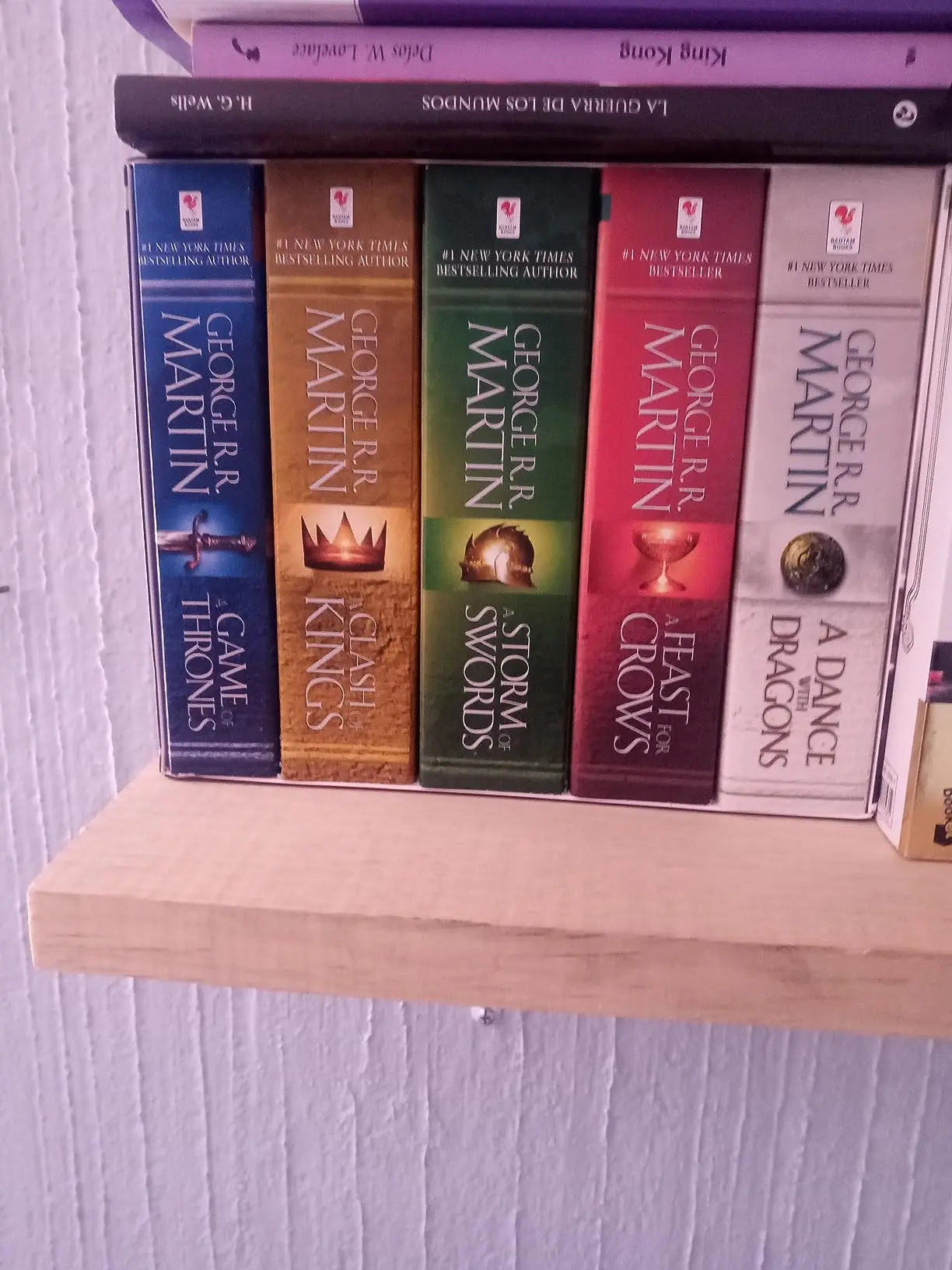game of thrones novela grafica - Cuántos libros son de Game of Thrones