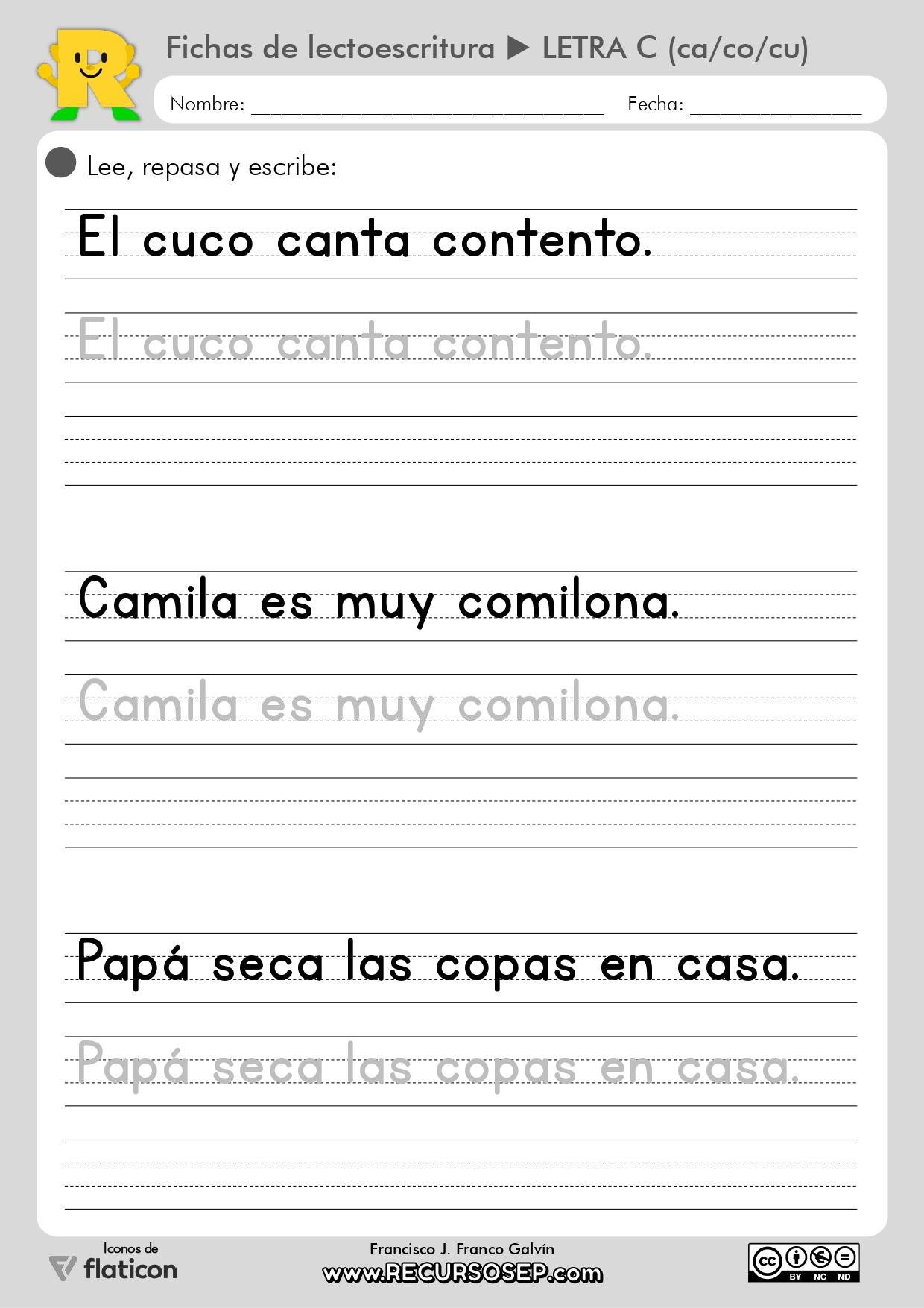 Actividades para Imprimir con Ca, Co, Cu en Imprenta - Qué empiece con ca co cu actividades para imprimir con ca co cu en imprenta - Qué empiece con ca co cu