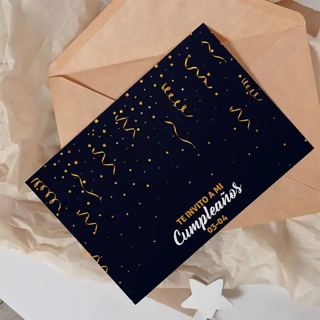 Imprenta de Tarjetas de Cumpleaños: Guía Completa para Invitaciones Perfectas - Qué papel se usa para imprimir invitaciones de cumpleaños imprenta de tarjetas de cumpleaños - Qué papel se usa para imprimir invitaciones de cumpleaños