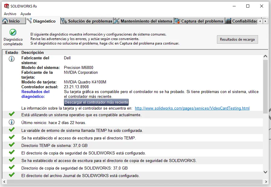 tarjeta grafica solidworks - Qué procesador se recomienda para SOLIDWORKS
