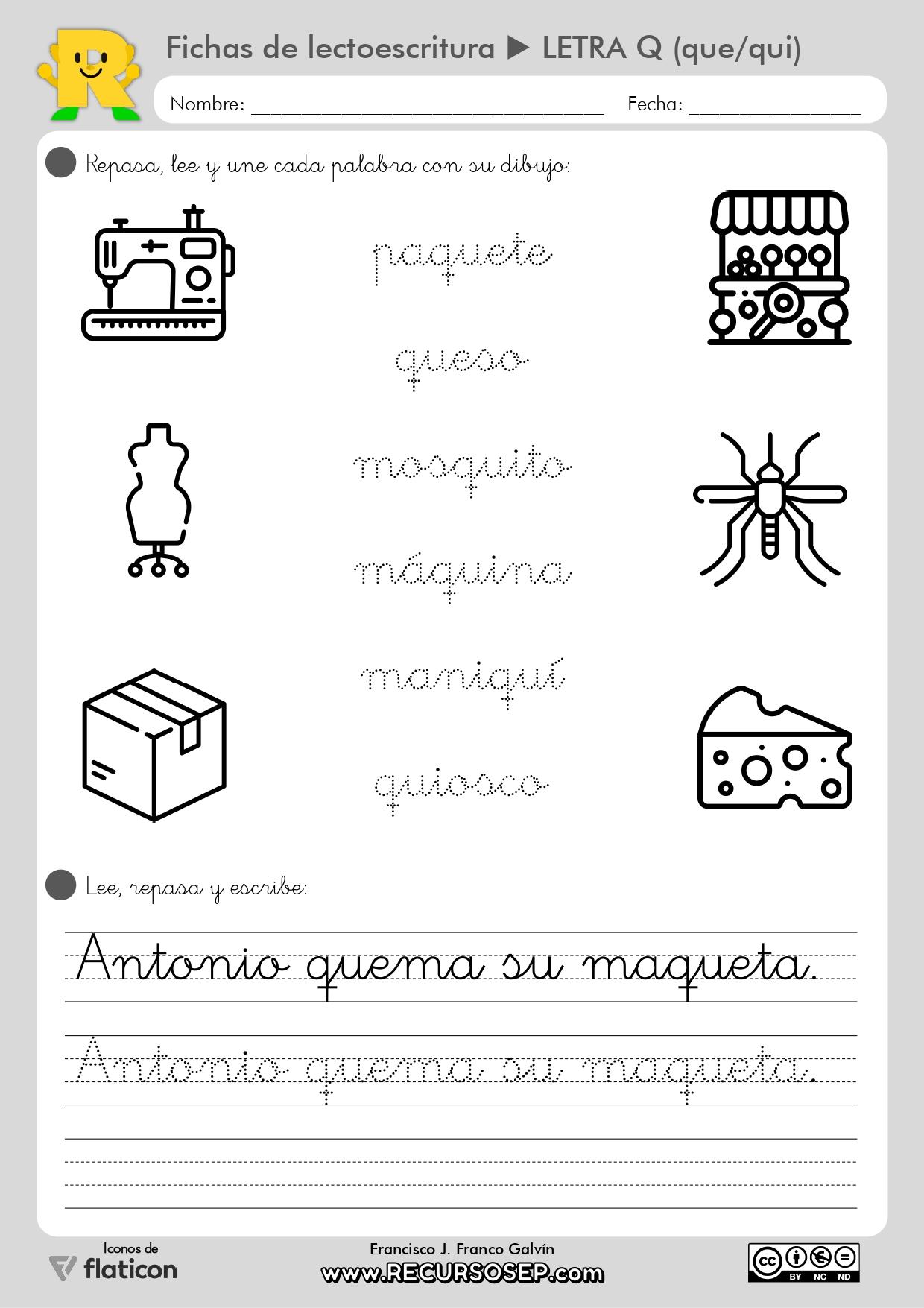 Dibujos con Que y Qui en Imprenta: Una Guía Completa - Qué se puede hacer con la letra Q dibujos con que y qui en imprenta - Qué se puede hacer con la letra Q