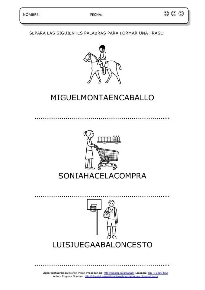 Ejercicio de textos para separar palabras en imprenta: Primer ciclo - Qué se usa para separar palabras ejercicio de textos para separar palabras en imprenta primer ciclo - Qué se usa para separar palabras
