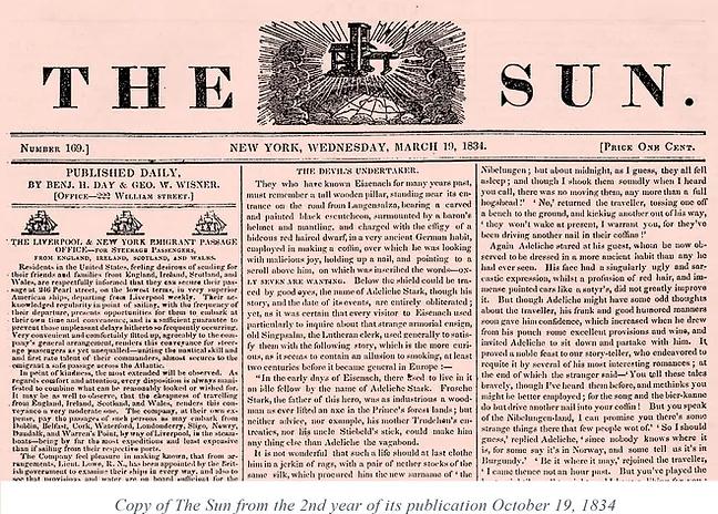 <b>Cómo fue la primera imprenta del diario New York Sun</b>: Un recorrido por su historia - Quién está detrás del periódico New York Sun como fue la primera imprenta del diario new york sun - Quién está detrás del periódico New York Sun